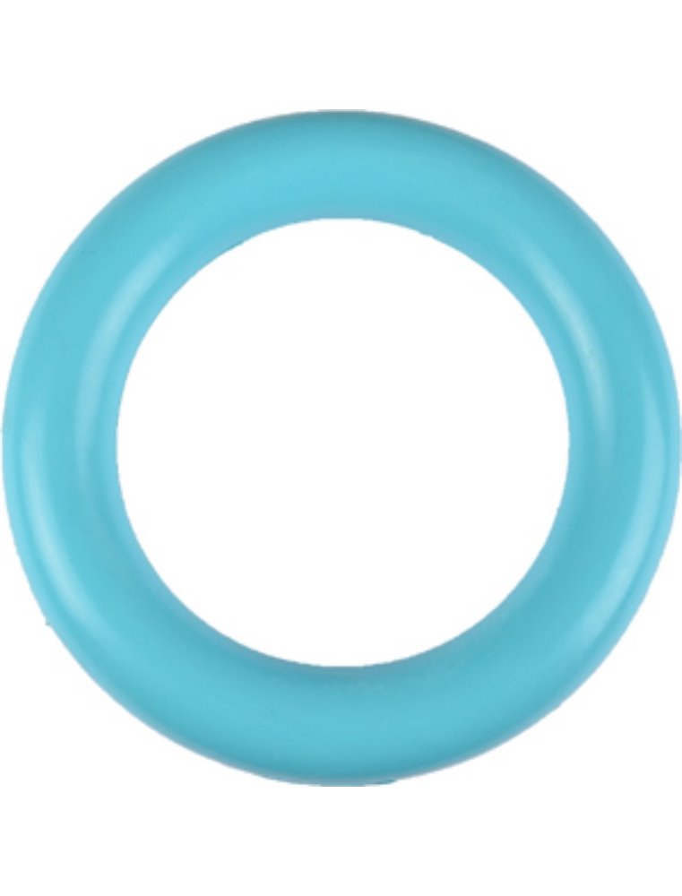 Hs rubber classic ring zwaar blauw 15cm