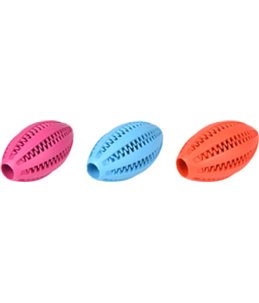 Rubber dental rugby bal ass 11cm