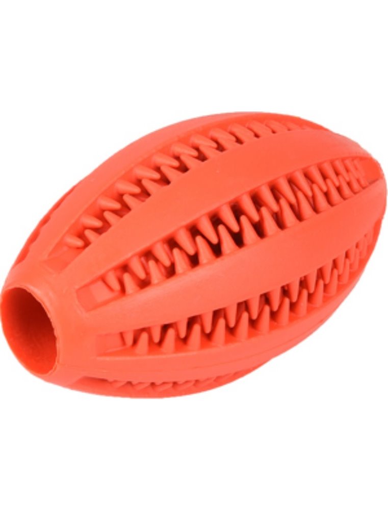 Rubber dental rugby bal ass 11cm