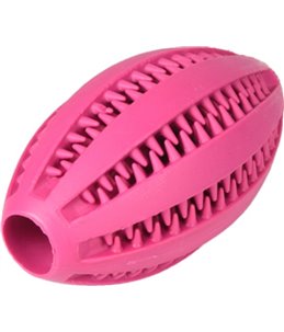 Rubber dental rugby bal ass 11cm