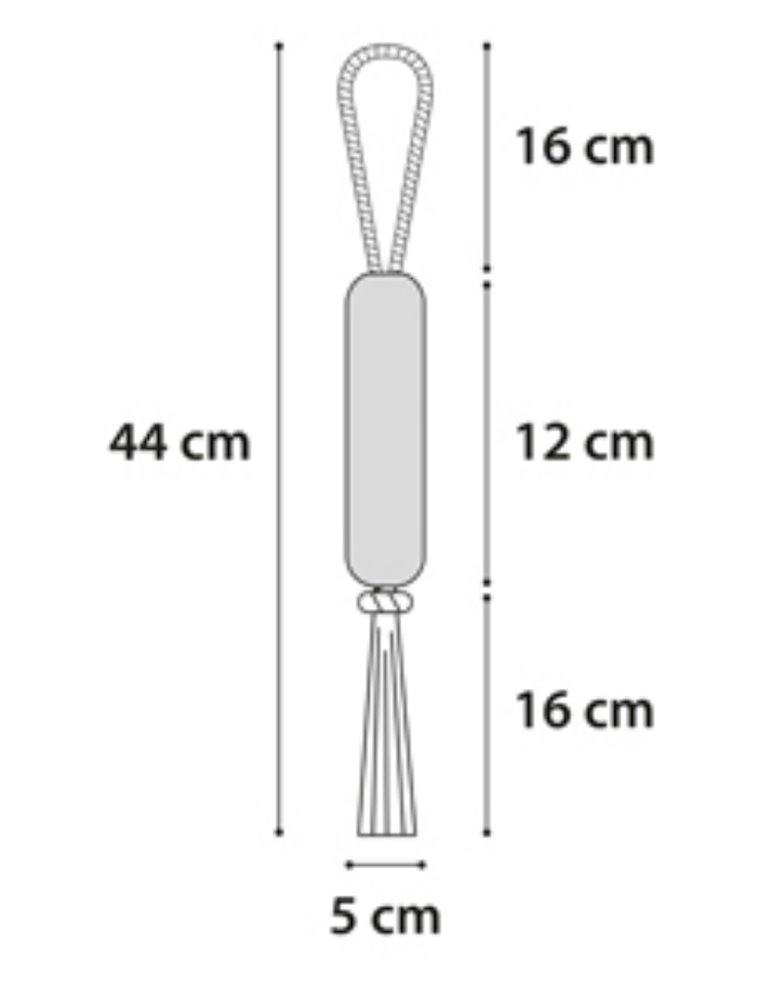 Rubber dental plates met koord ass