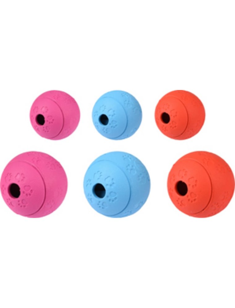 Hs rubber rhea snackbal 8cm ass