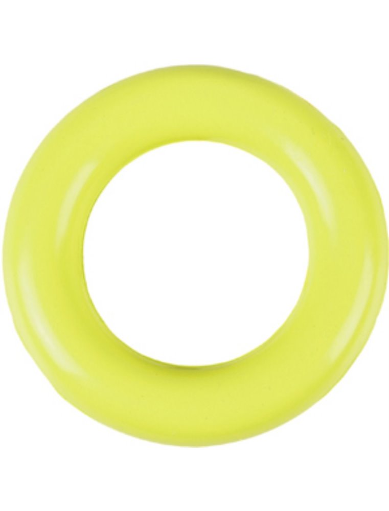 Hs rubber classic ring groen 9cm