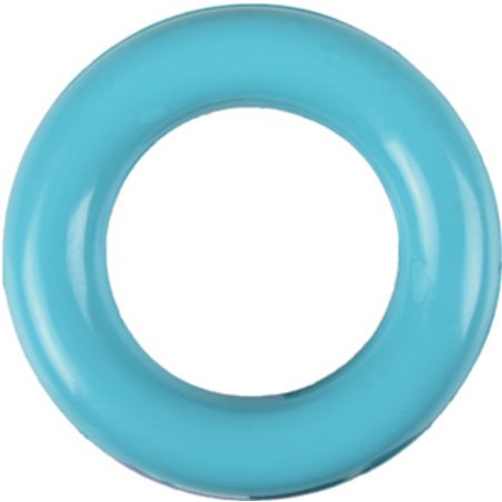 Hs rubber classic ring blauw 9cm 