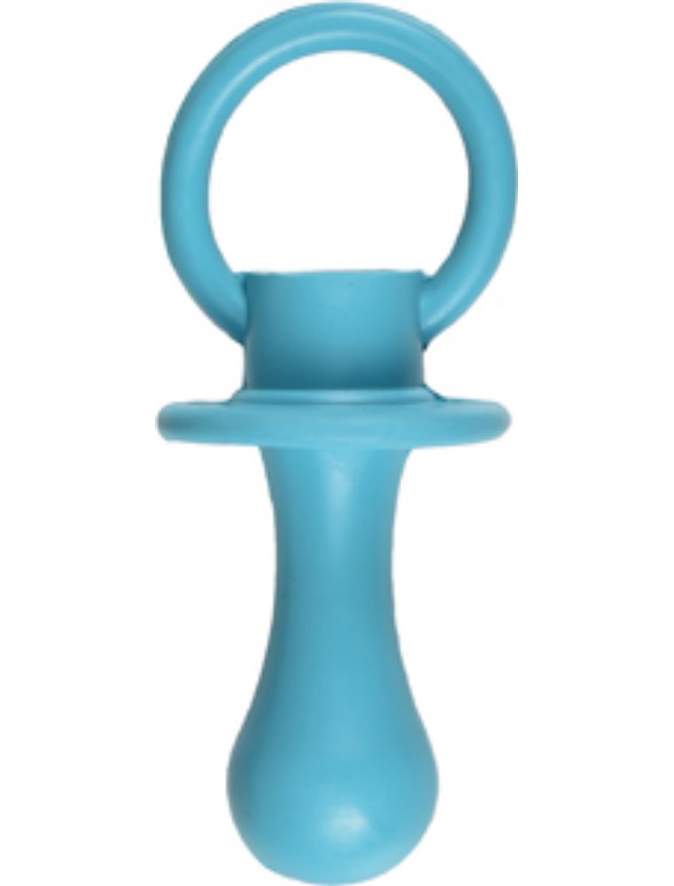 Hs rubber classic fopspeen blauw 12cm