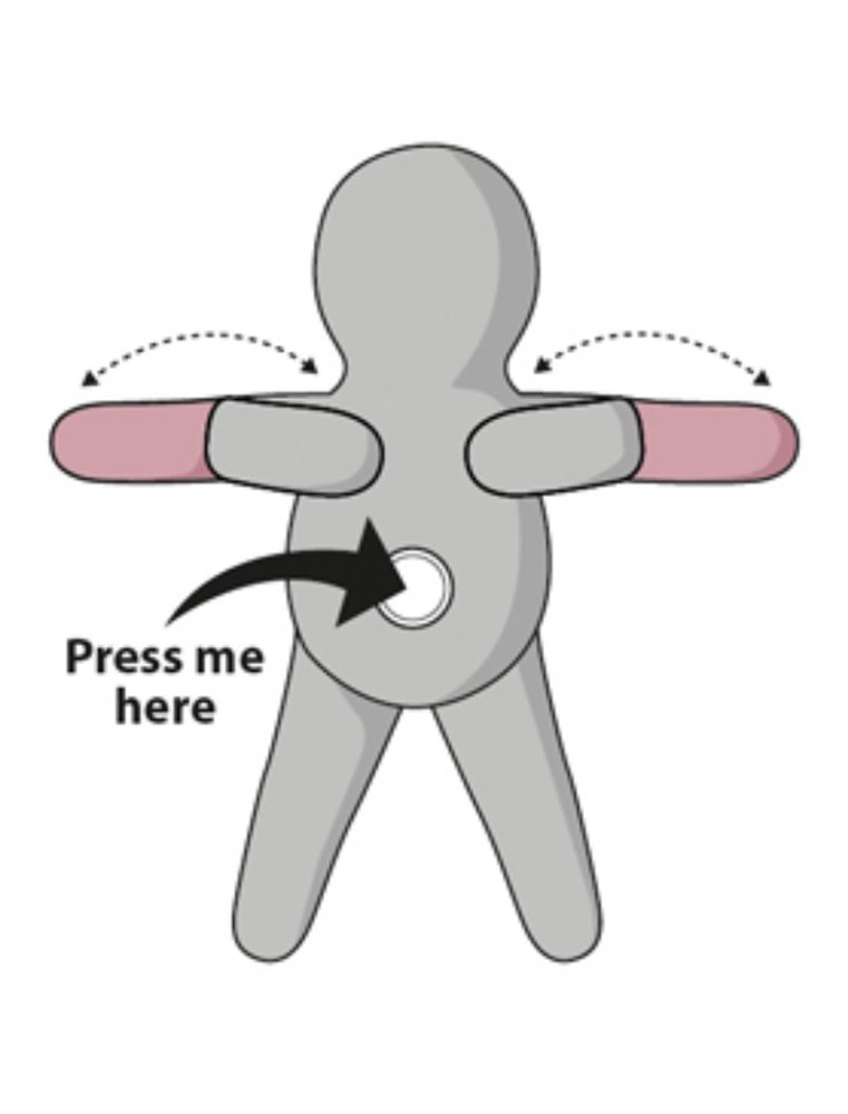 Hs miray konijn groen 31 cm