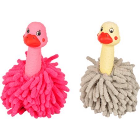 Hs latex struisvogel ass 2kl 16cm 