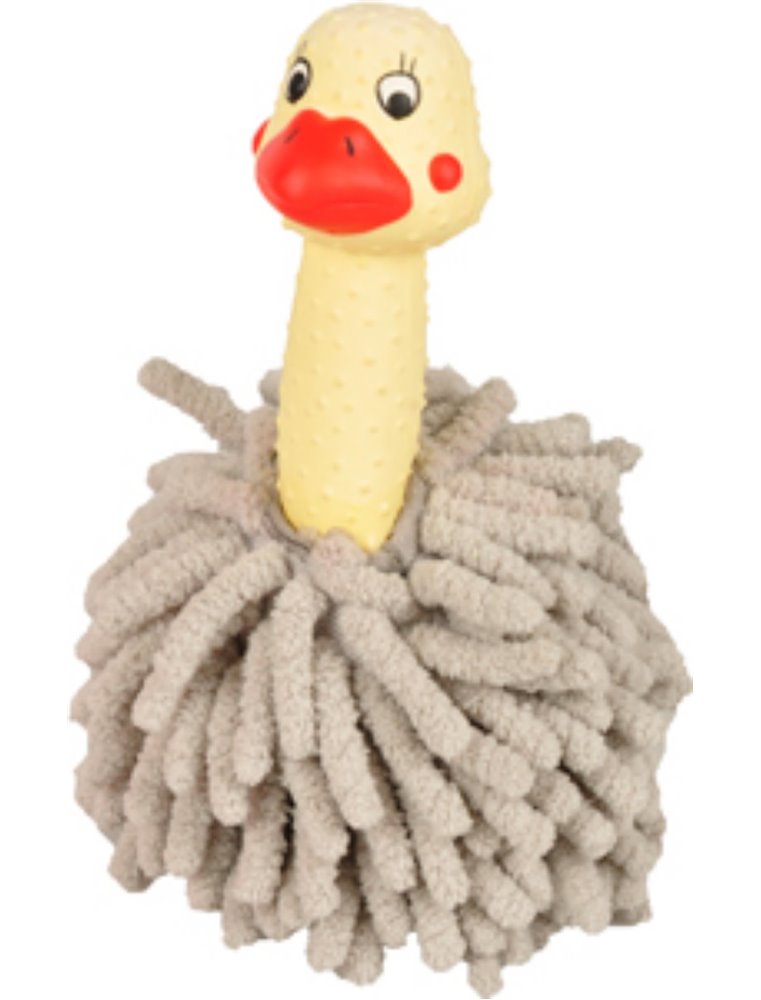 Hs latex struisvogel ass 2kl 16cm