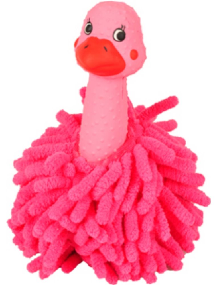 Hs latex struisvogel ass 2kl 16cm