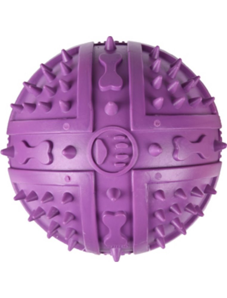 Rubber stekelbal ass 9cm