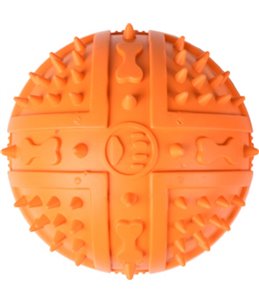 Rubber stekelbal ass 9cm