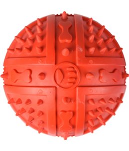 Rubber stekelbal ass 9cm