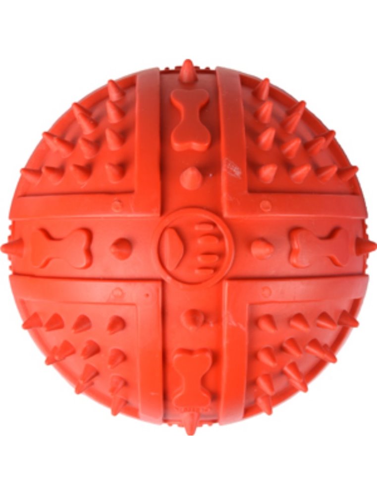 Rubber stekelbal ass 9cm