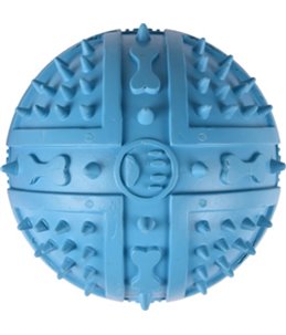 Rubber stekelbal ass 9cm