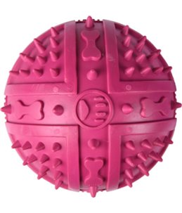 Rubber stekelbal ass 9cm