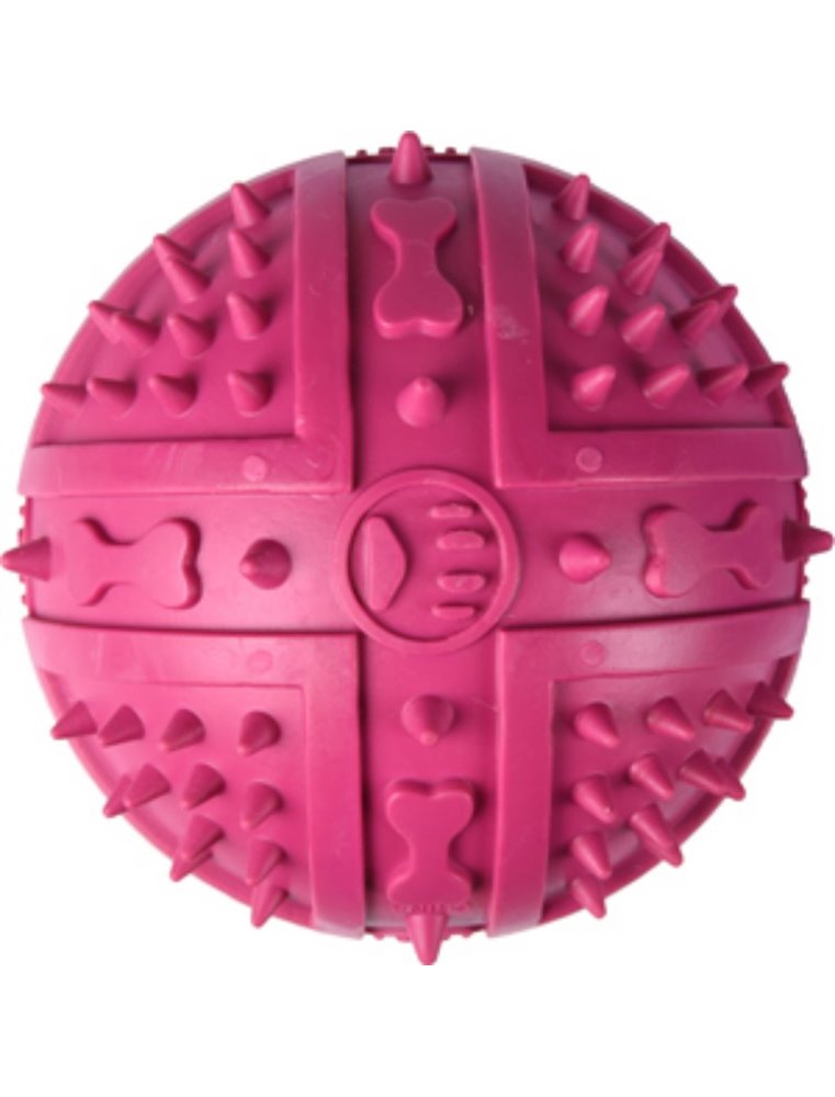 Rubber stekelbal ass 9cm