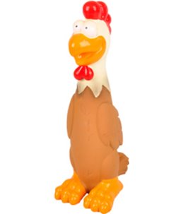 Latex kip staand 20cm