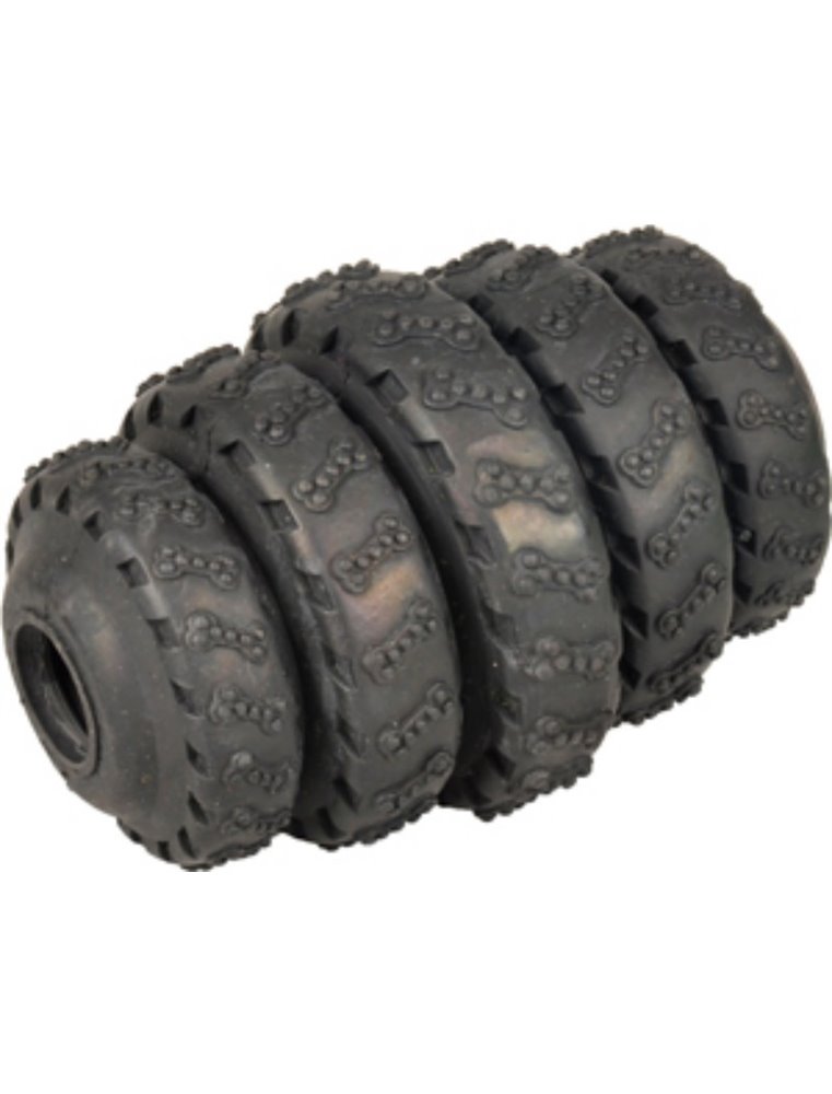 Hs rubber gladiator tyre roller zwart 8cm