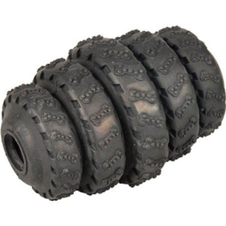 Hs rubber gladiator tyre roller zwart 8cm