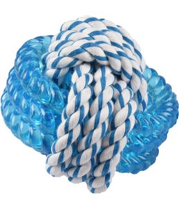 Hs denta toy touw+tpr ring 10cm