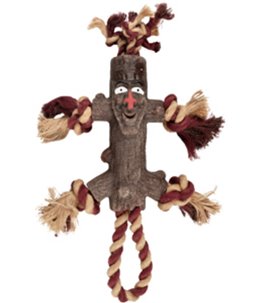 Hs tpr woody tak mannetje+touw 35cm