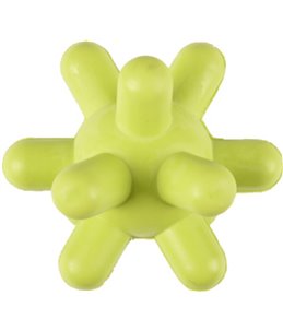 Hs rubber classic ster groen 10cm