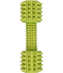 Hs rubber scrum halter groen 18cm