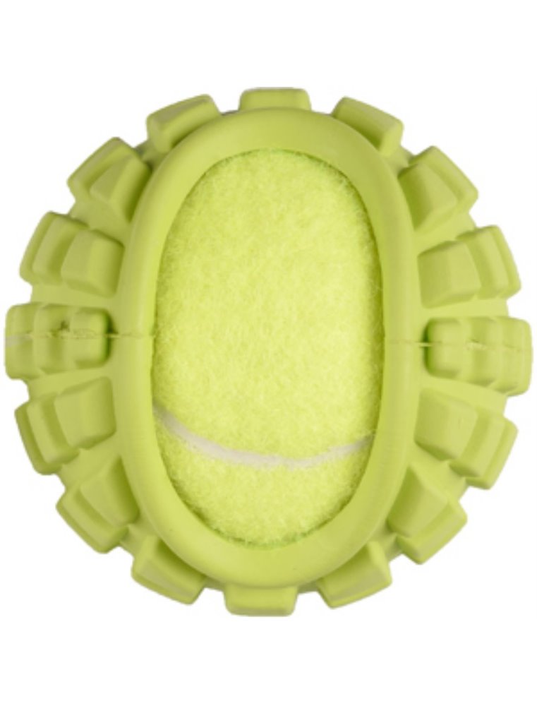 Hs rubber drury bal tennis groen 7,5cm