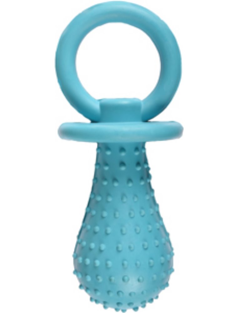 Hs rubber classic fopspeen blauw 16cm