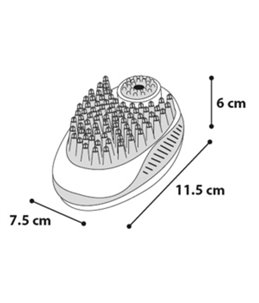 Margo 2in1 reinigings- en massageborstel