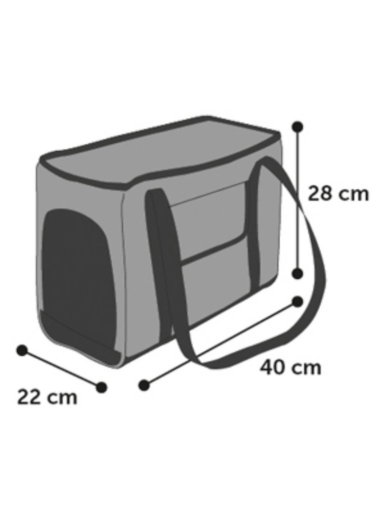 Draagtas adile 40x22x28cm