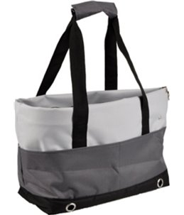 Draagtas danae grijs 40x22x28cm