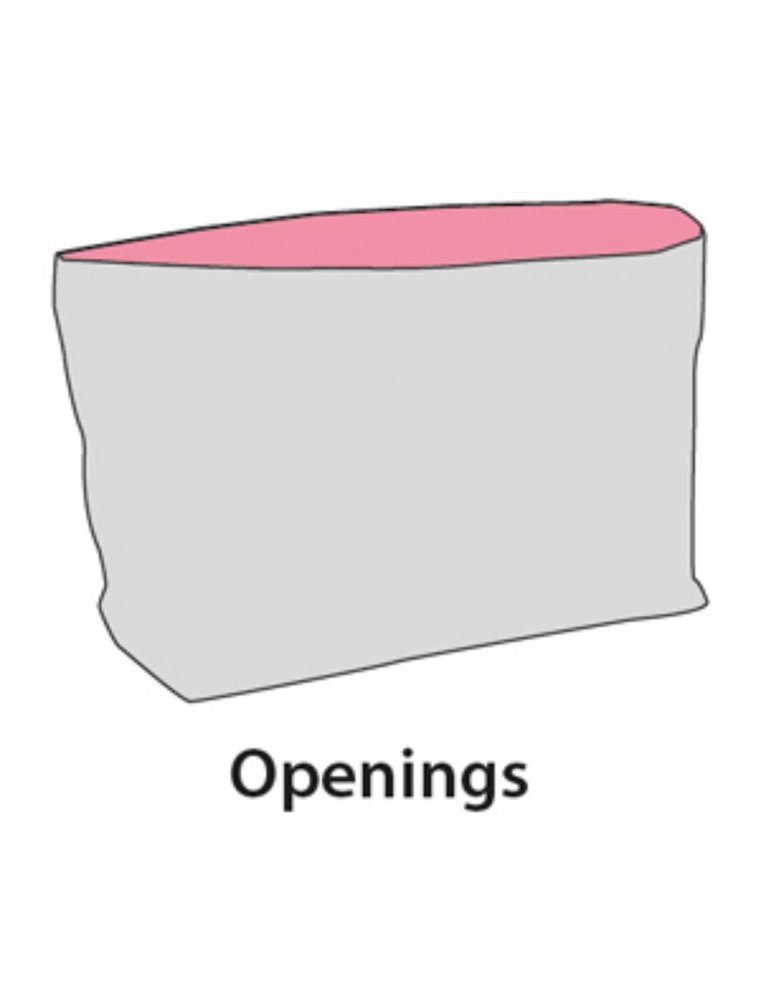 Draagtas danae grijs 40x22x28cm