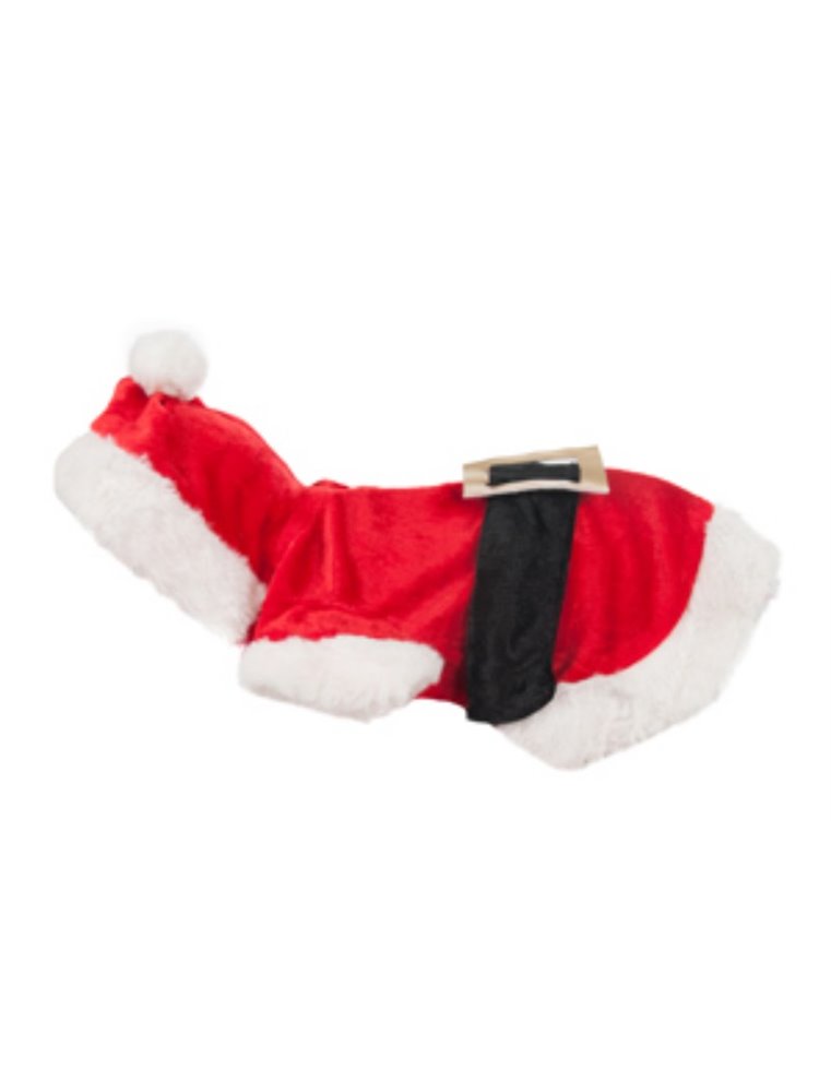 Hondentrui kerstman kostuum 35cm