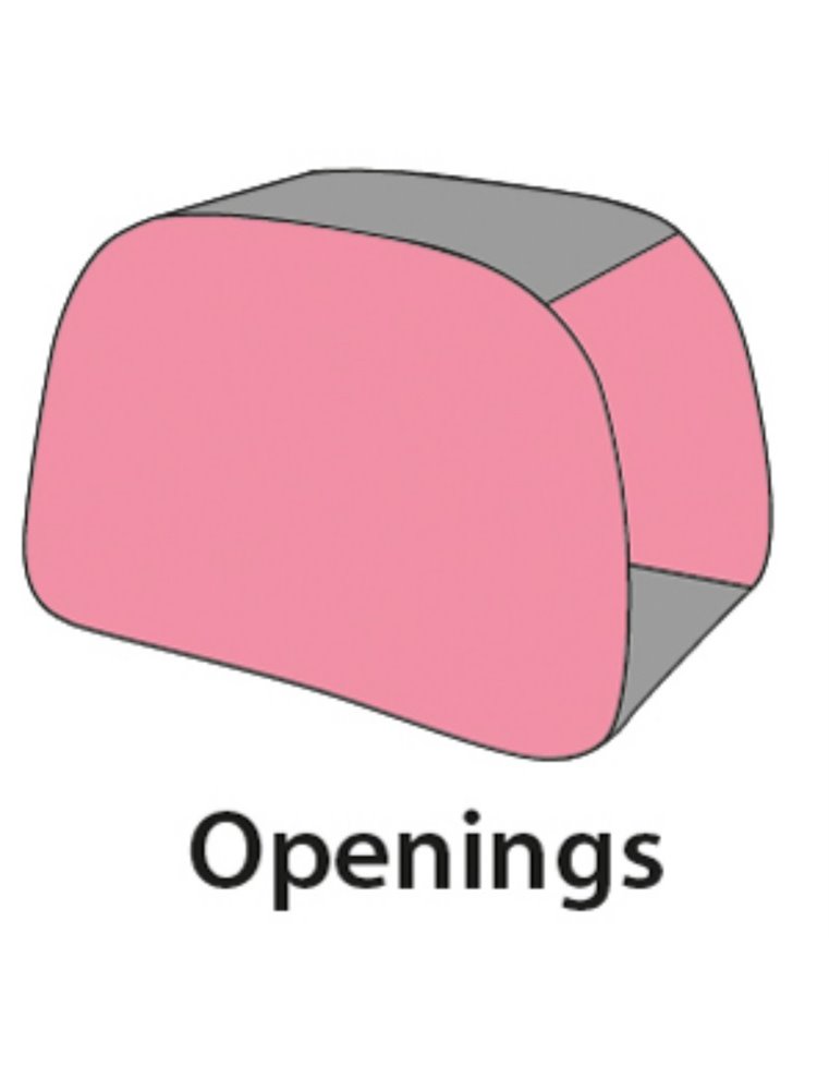 Draagtas doris 48x29x31cm