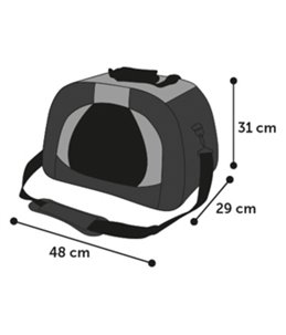 Draagtas doris 48x29x31cm