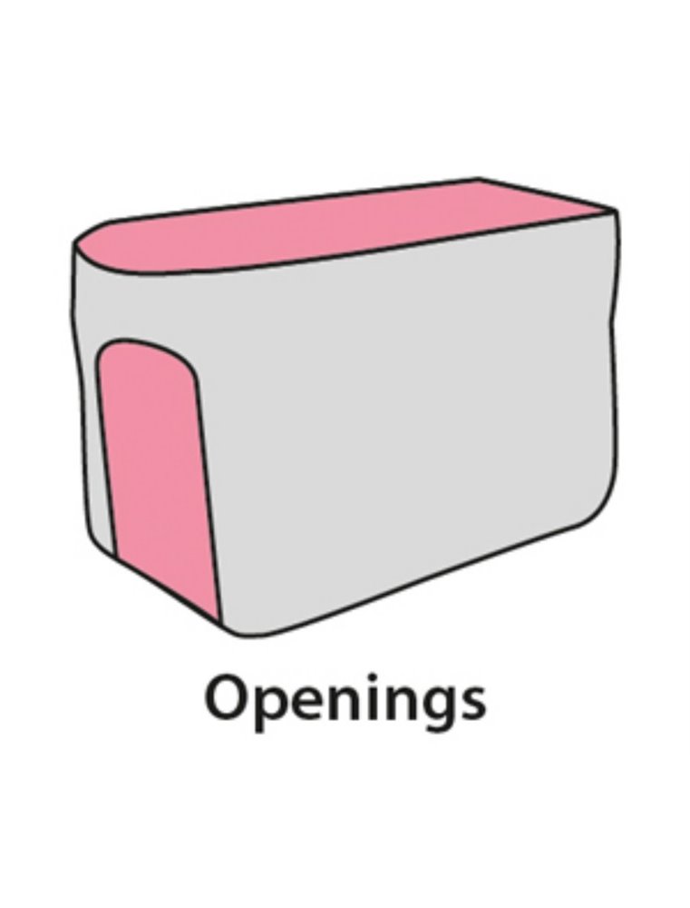 Draagtas zofia 40x20x24cm