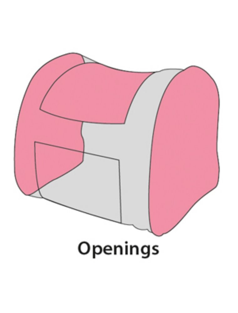 Rugzak lenie 36x32x32cm