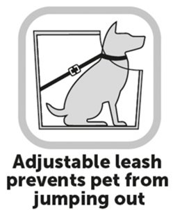 Buikdrager sybil 29x23x38cm