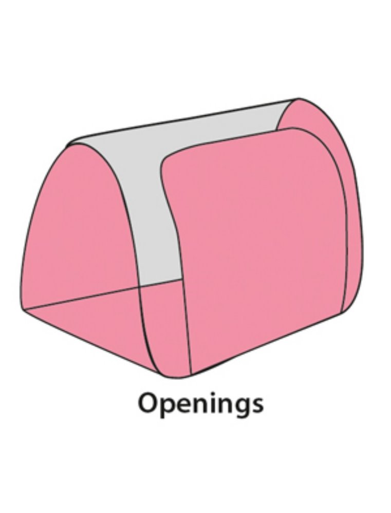 Draagtas audrey 36x21x23cm