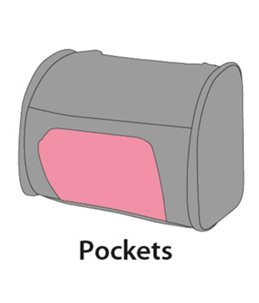 Rugzak elodie 41x23x29cm