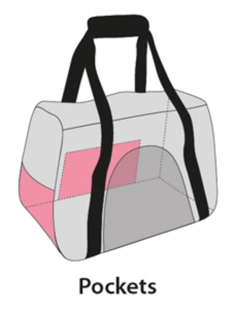 Draagtas leona 44x24x29cm