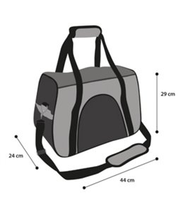 Draagtas leona 44x24x29cm