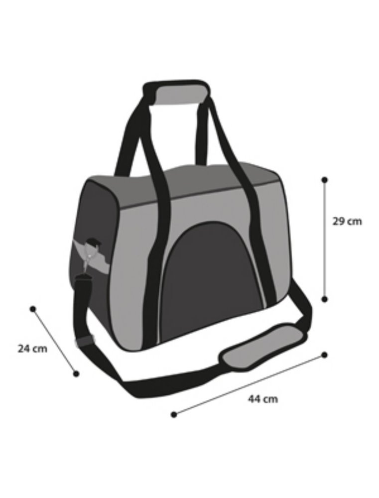 Draagtas leona 44x24x29cm