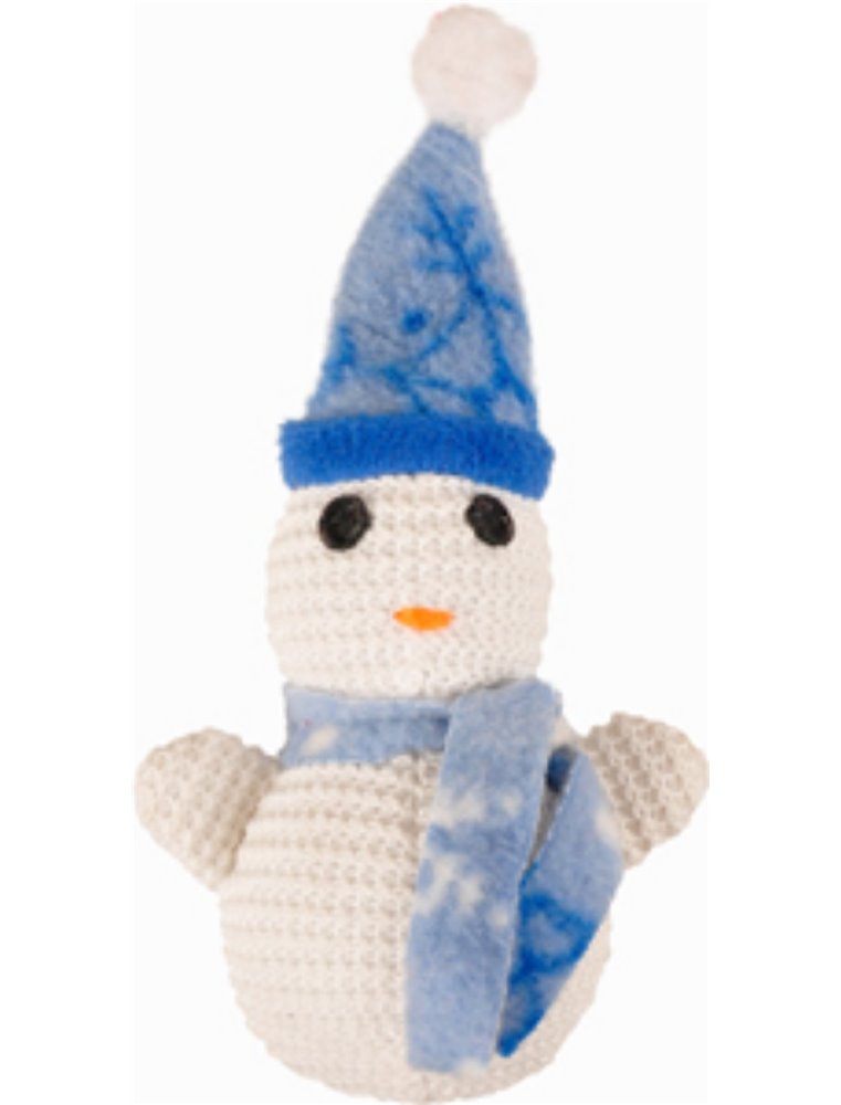 Kerst hs sneeuwpop 17cm disp