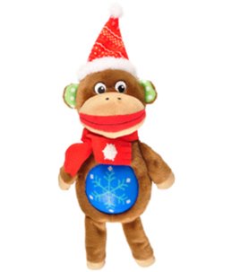 Kerst hs aap+tpr belly 34cm