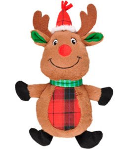 Kerst hs sneeuwman+rendier+kerstman 29cm ass disp