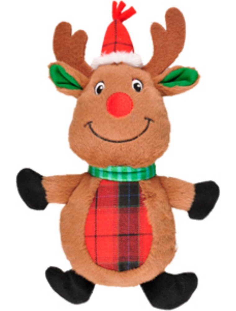 Kerst hs sneeuwman+rendier+kerstman 29cm ass disp