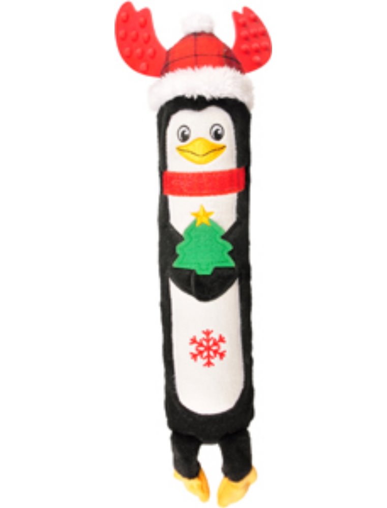 Kerst hs pinguin+faom 40cm