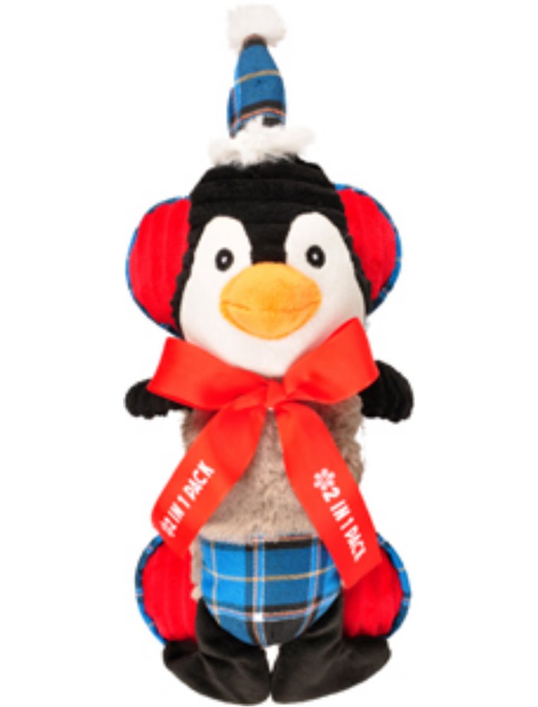 Kerst hs pinguin+been 2in1 38cm